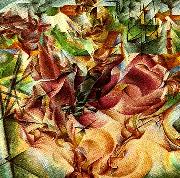 Umberto Boccioni elasticitet USA oil painting artist